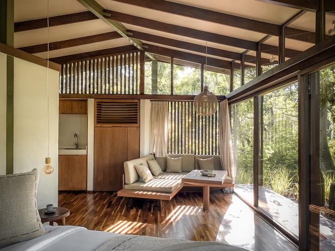 Ngôi nhà tiện nghi có tường được đúc từ thùng carton tái chế - 4